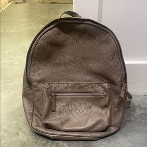 American Eagle Outfitters Brown Backpack Medium Size Leather